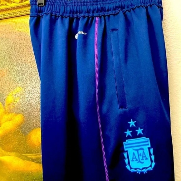 Adidas Argentina 2023 Warm Up Suit Champions Jacket & Pants ⭐️⭐️⭐️ - Picture 7 of 9